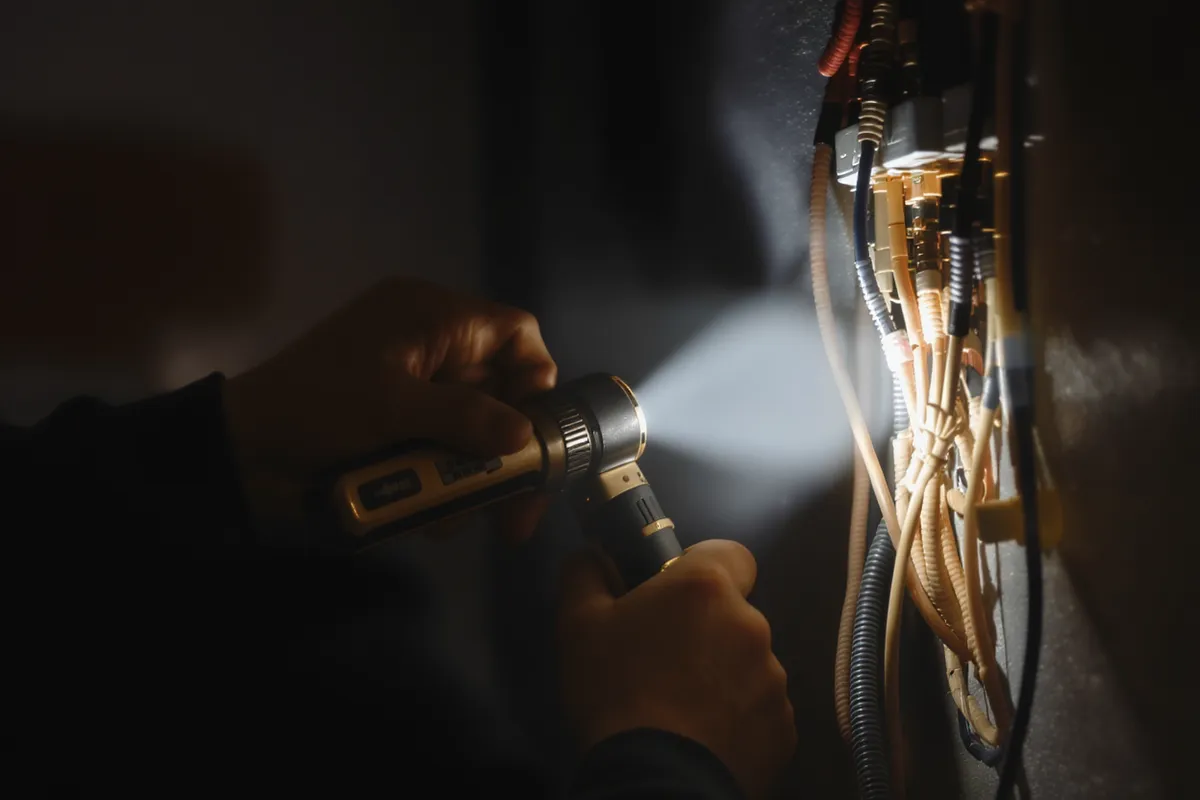 Akut elektrikerjour rycker ut nattetid vid elfel