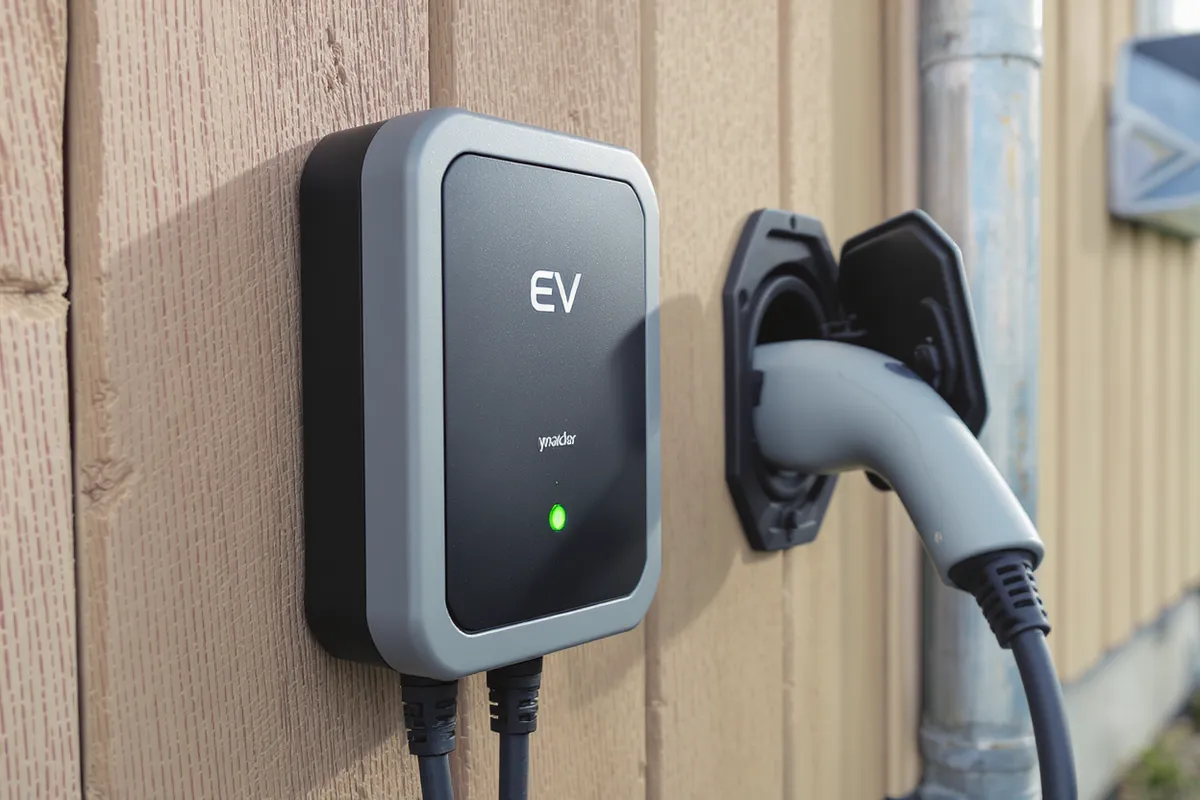 Laddbox med grönt teknik-avdrag installerad av elektriker 2026