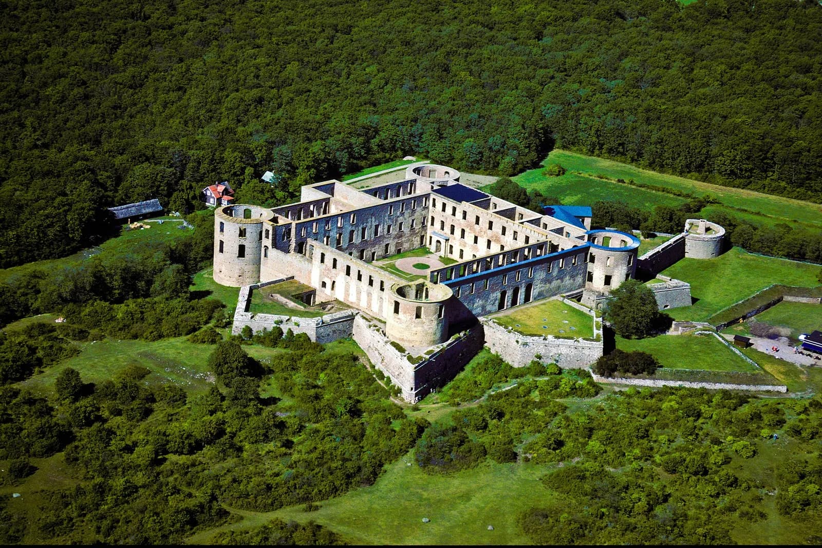 Vy över Borgholm
