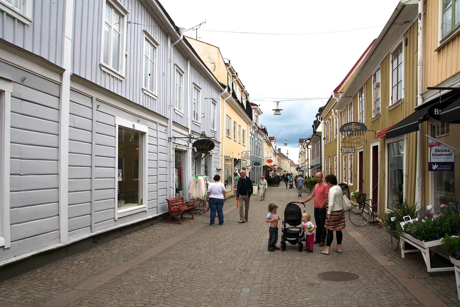 Vy över Eksjö
