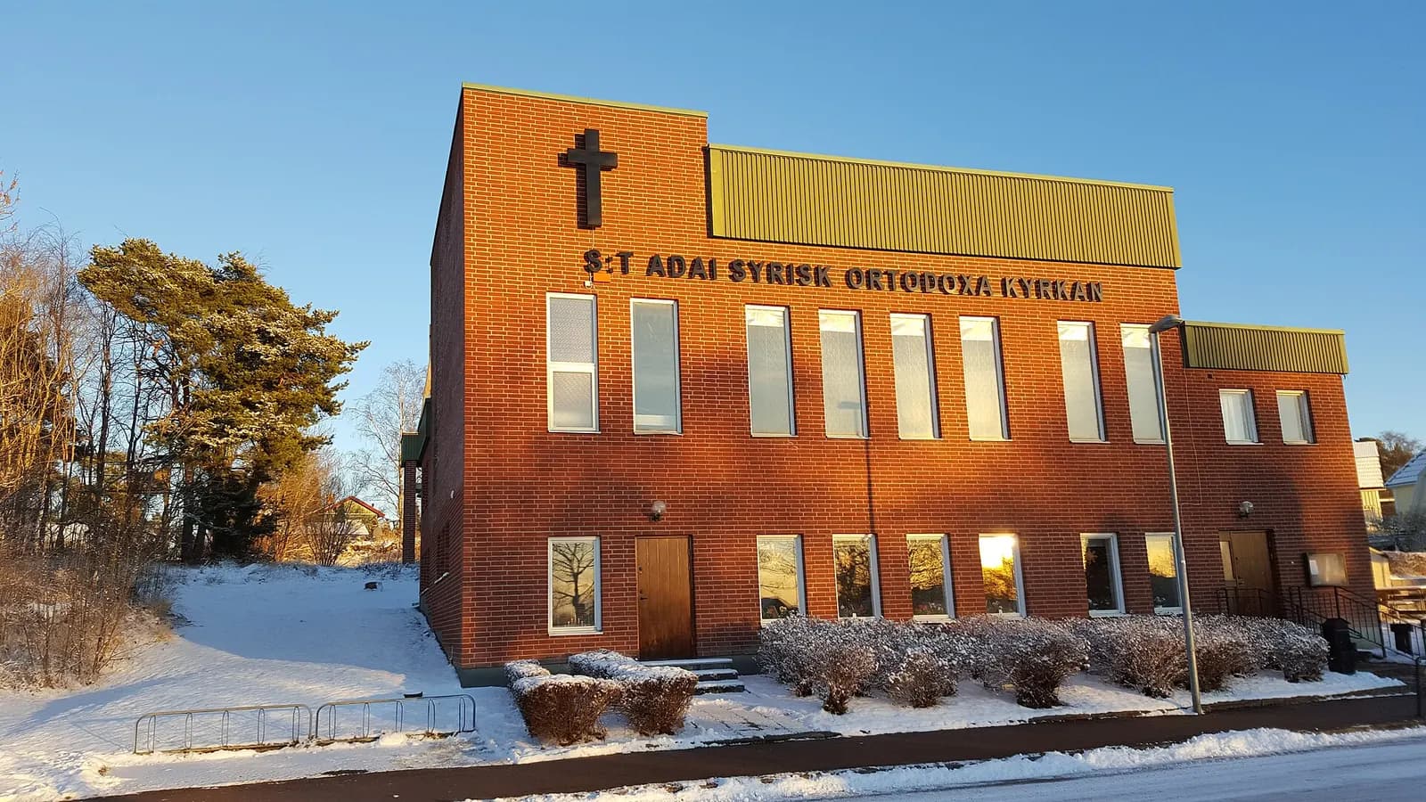 Vy över Enköping