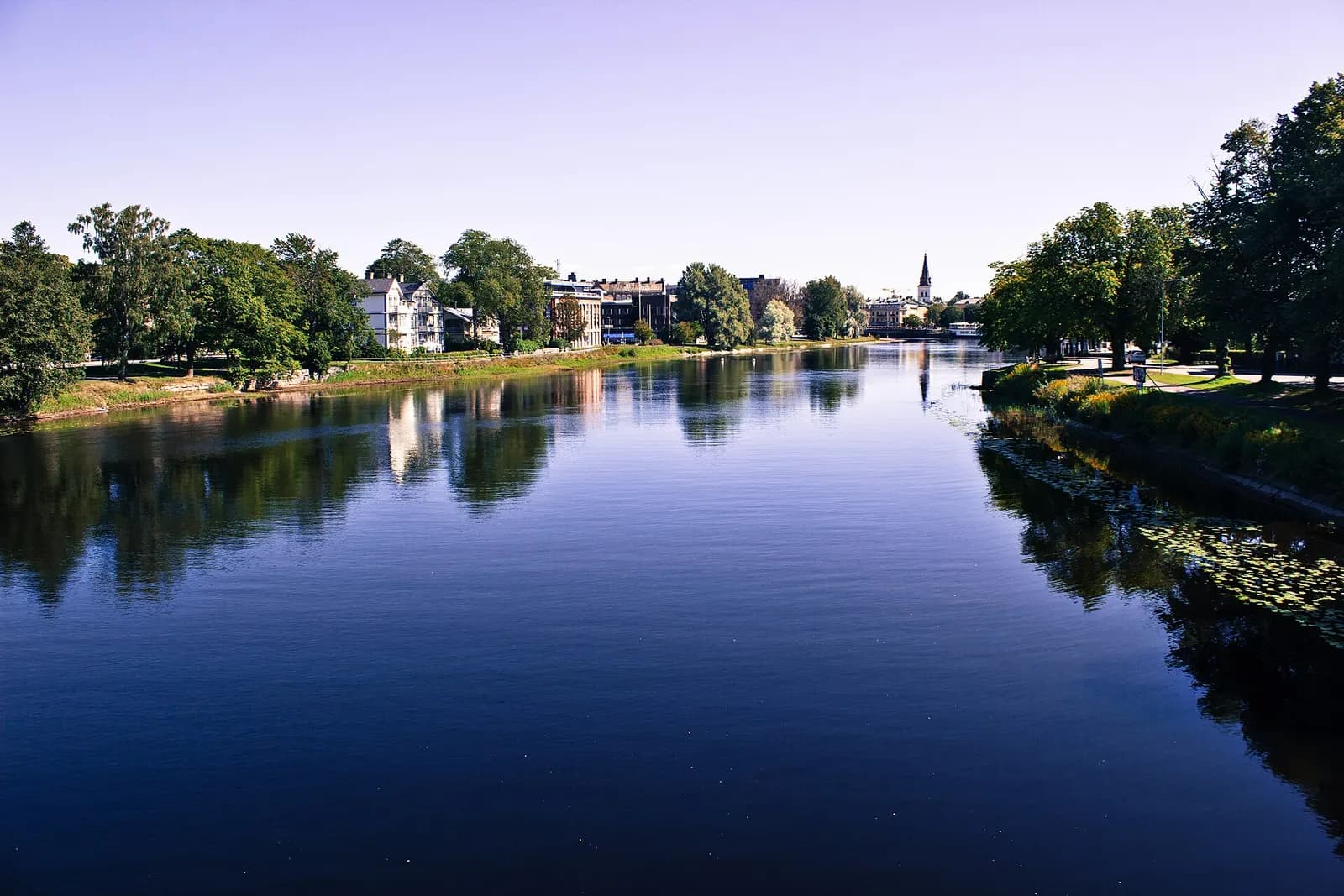 Vy över Karlstad