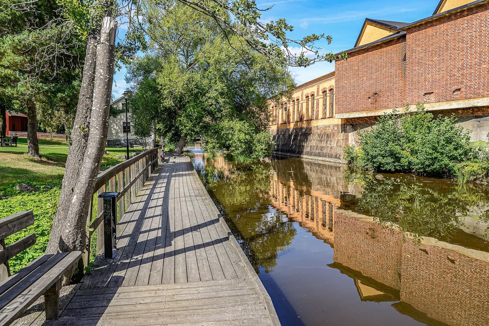 Vy över Köping