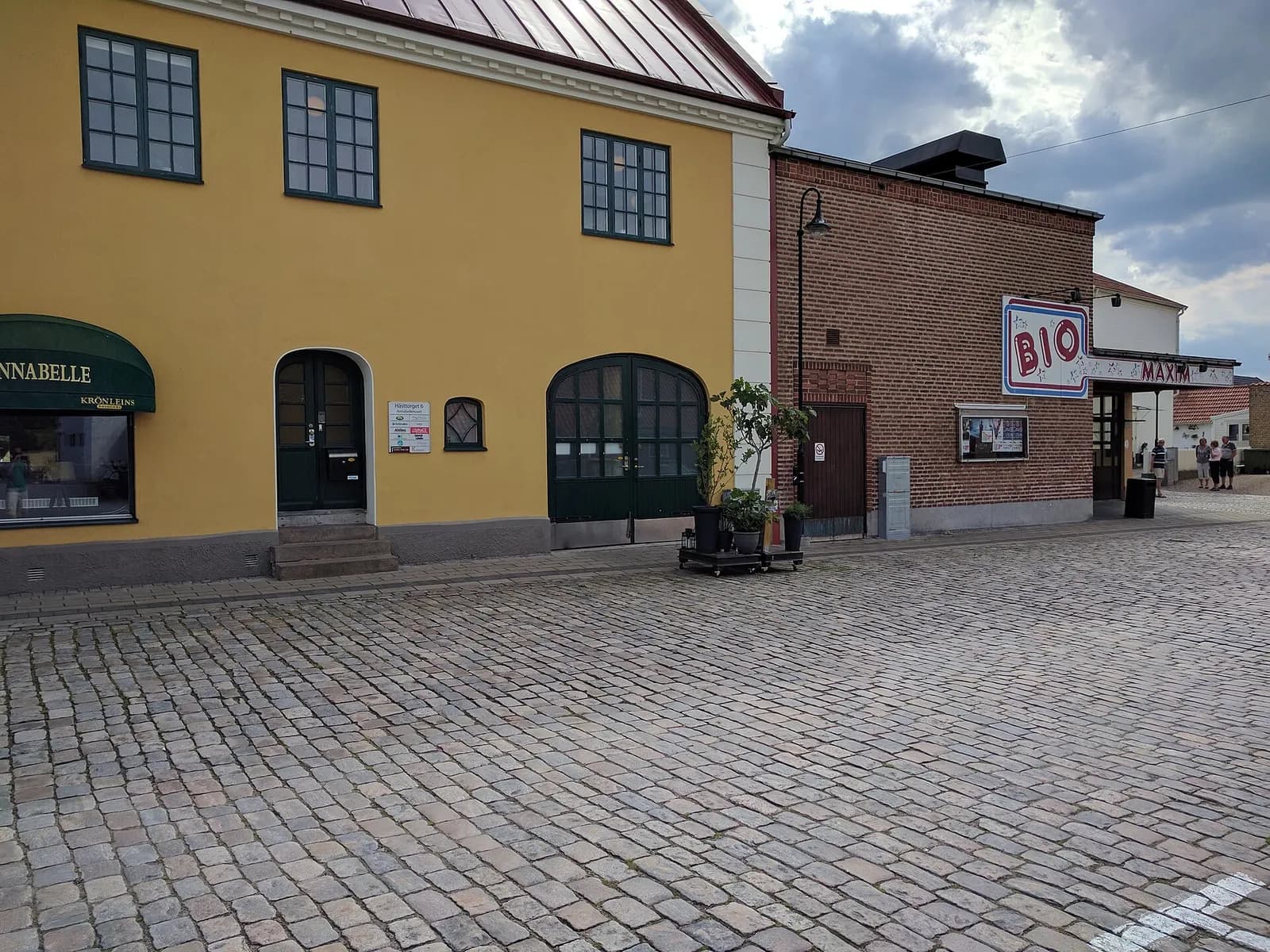 Vy över Laholm