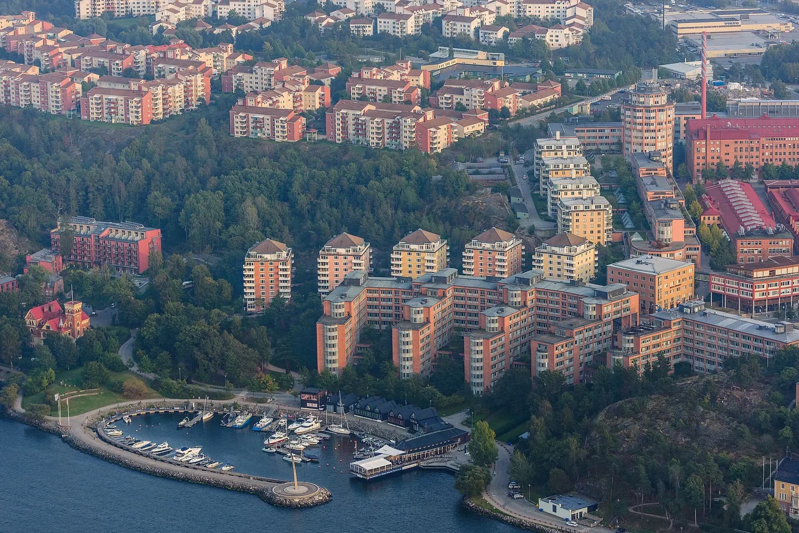 Vy över Nacka