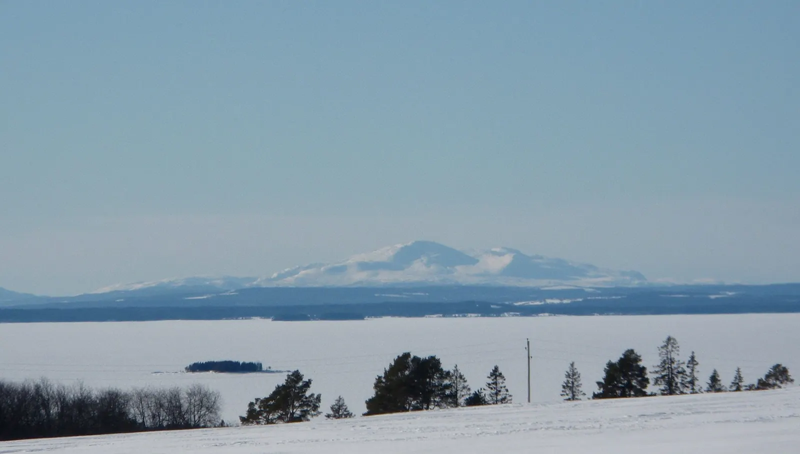 Vy över Östersund
