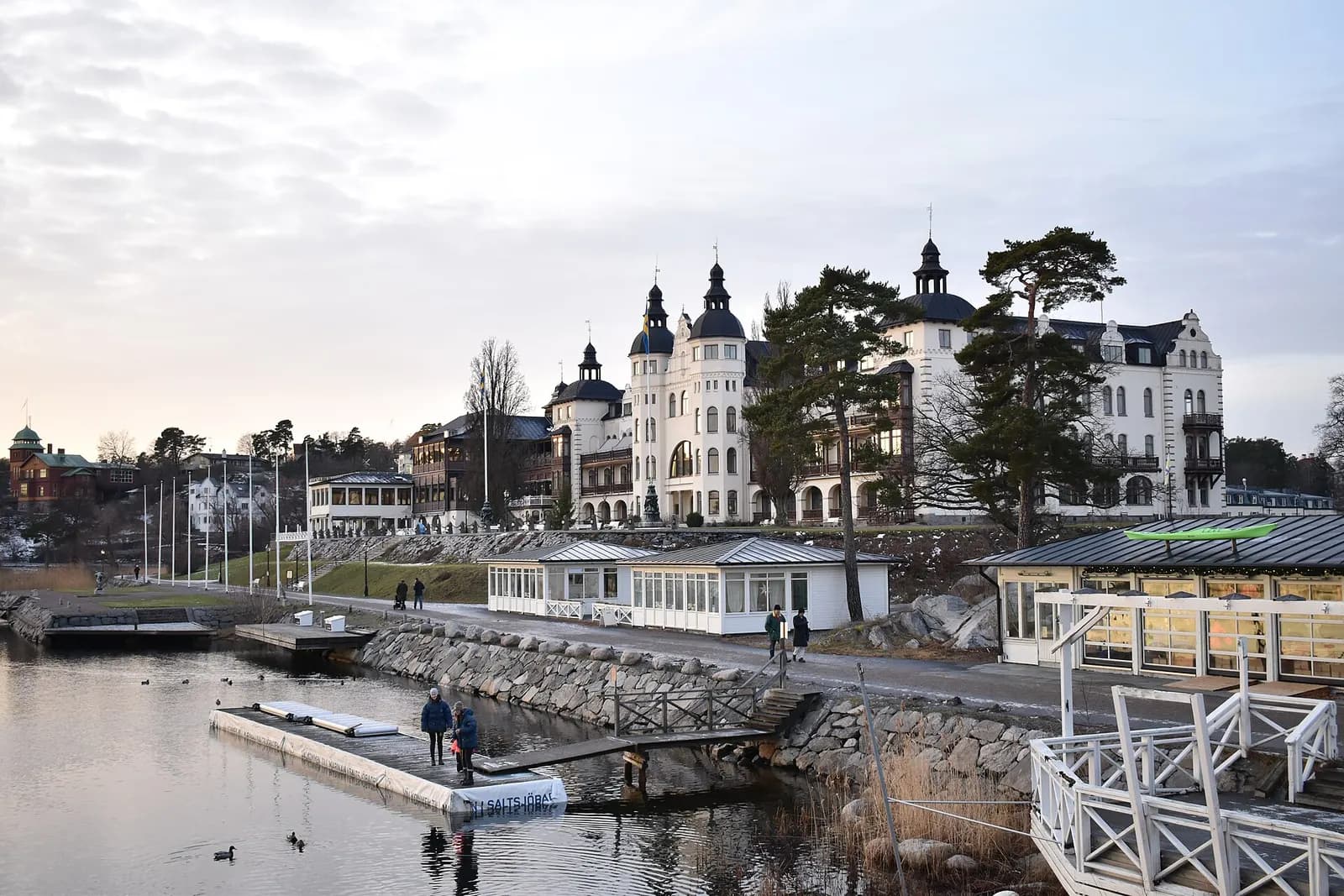 Vy över Saltsjöbaden