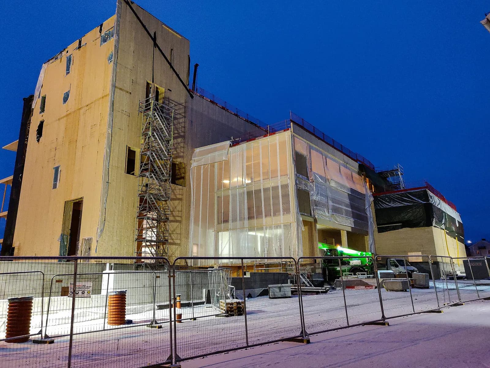 Vy över Skellefteå