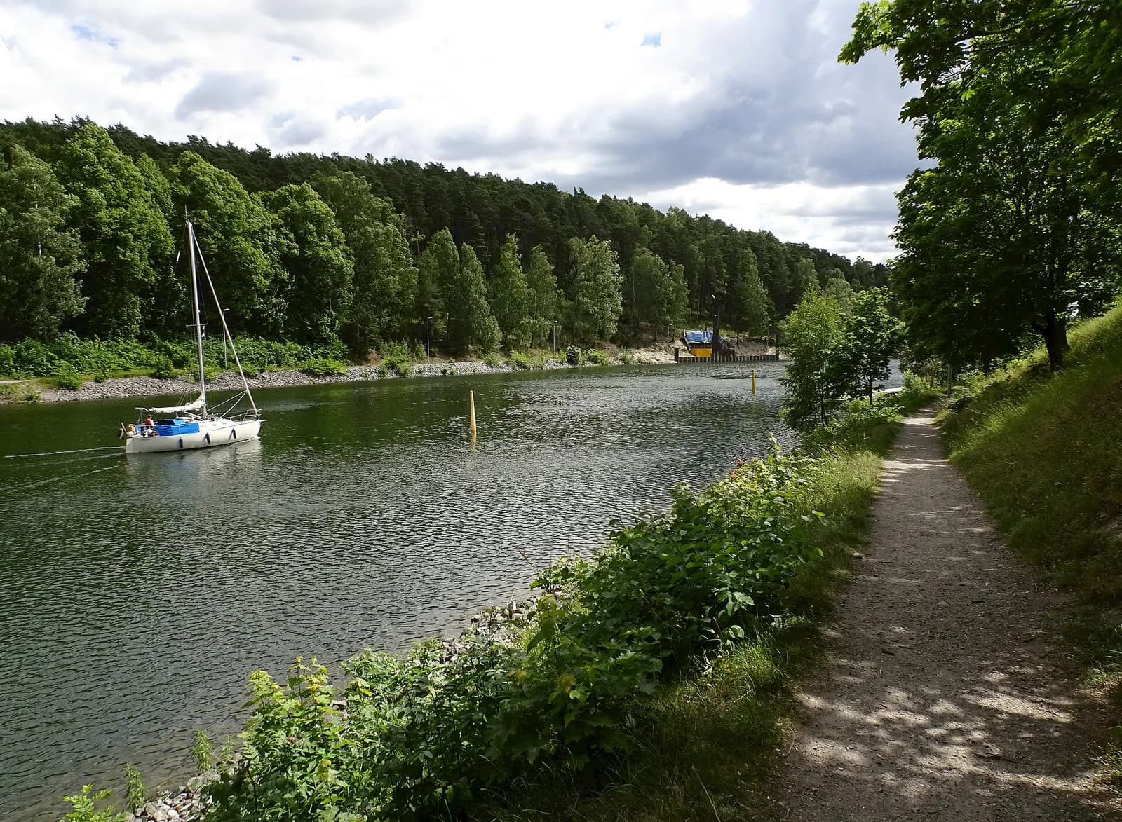Vy över Södertälje