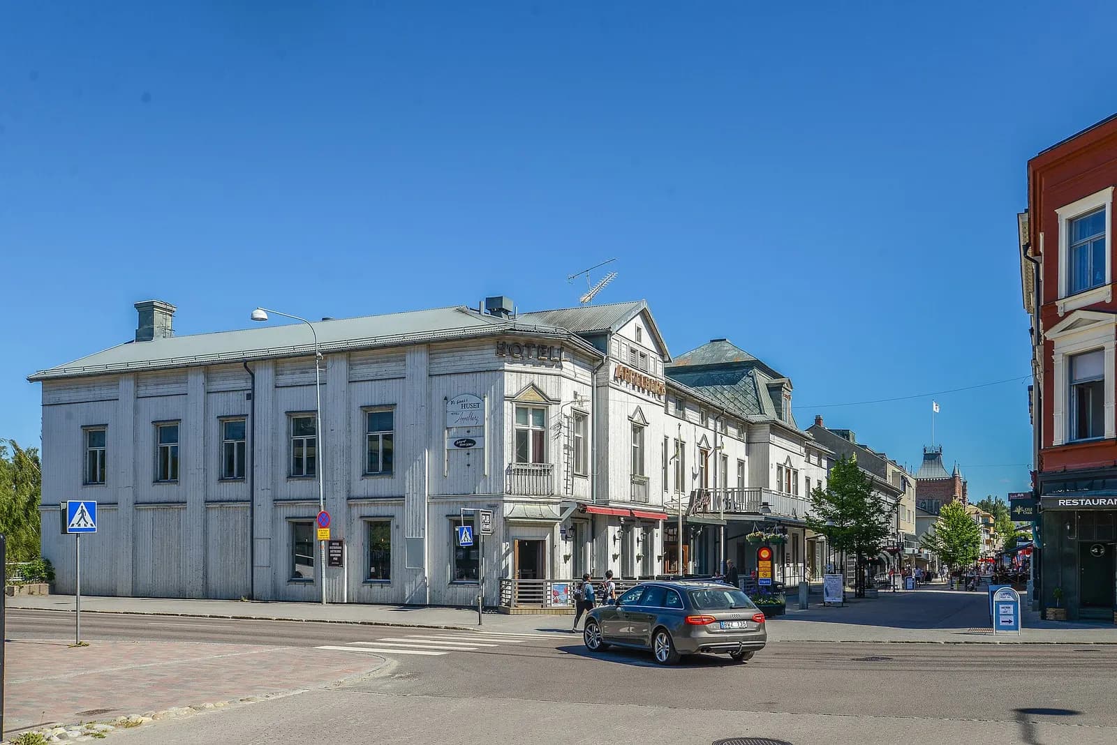 Vy över Sollefteå