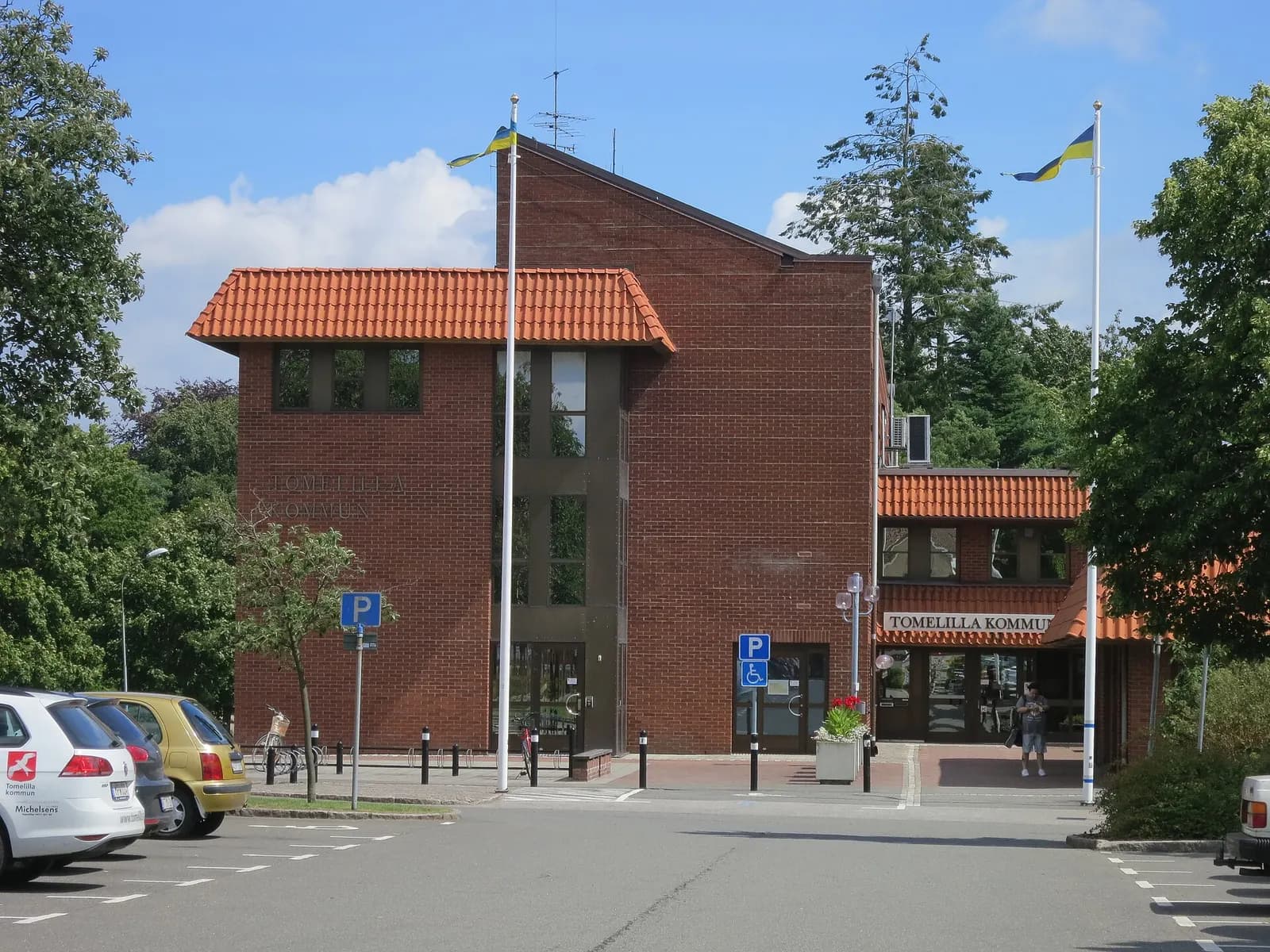 Vy över Tomelilla