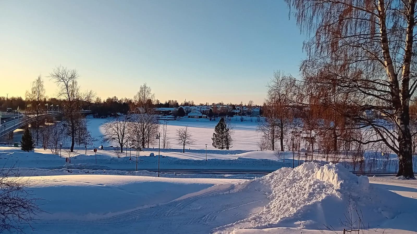 Vy över Umeå