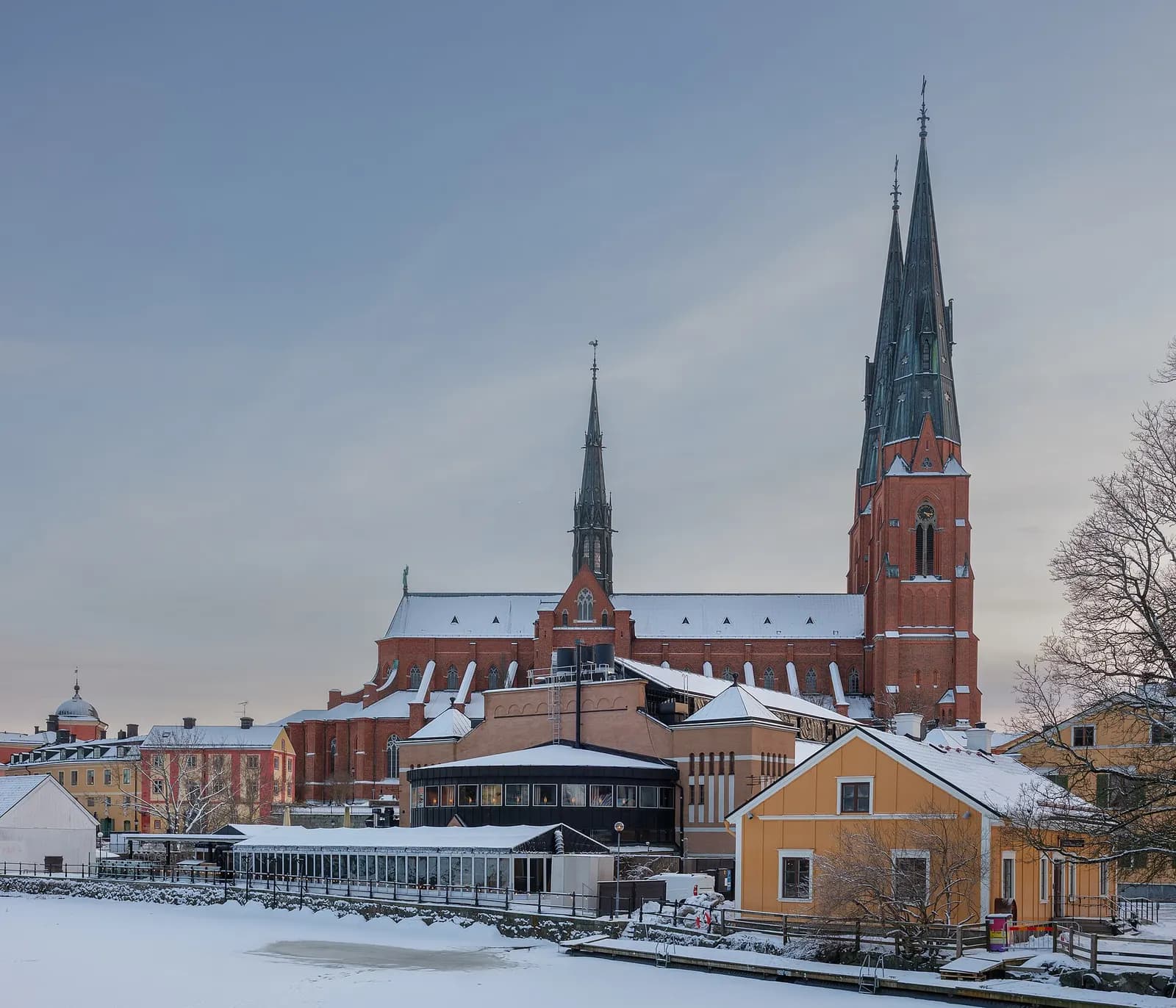 Vy över Uppsala